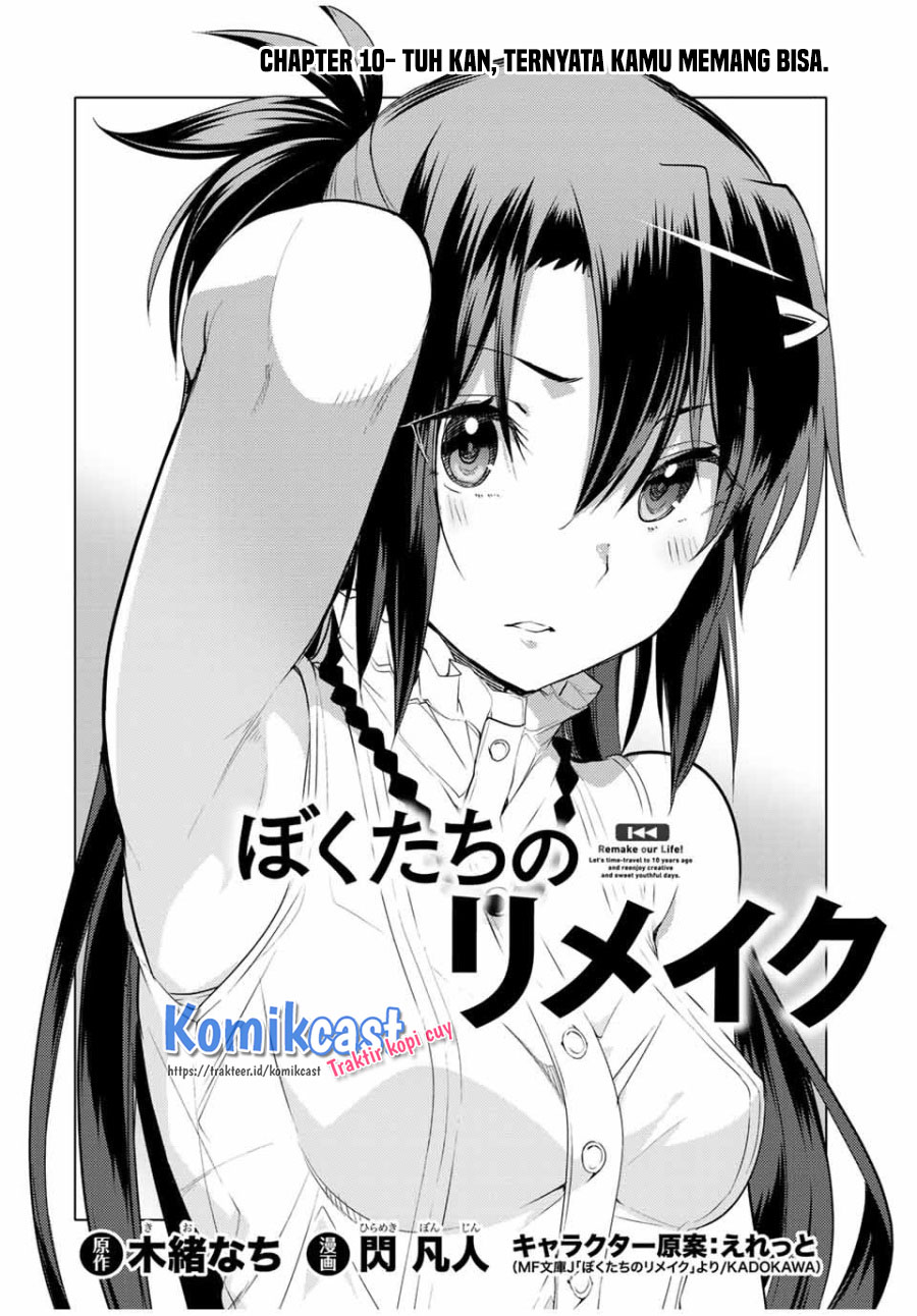 Bokutachi no Remake Chapter 10.1 Bahasa Indonesia